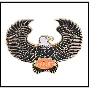 Harley Davidson Eagle Pin Biker Lapel Pinback Motorcycle‎ Logo